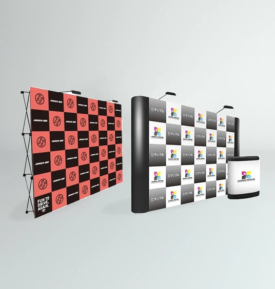 レンタルバックボード 展示会や記者会見で印象的な背景を演出|誉レンタル