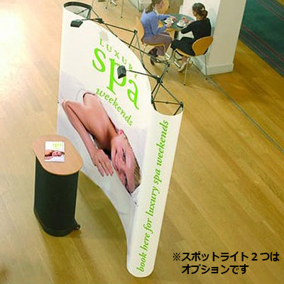 【レンタル】ポップアップ 3×2カーブ(ケース印刷なし)