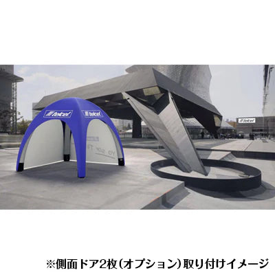 【レンタル】防炎加工エアテント3x3+本体フルカラー印刷