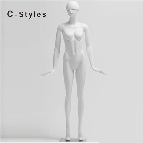 【レンタル】女性マネキン【アーティフィシャル・ヘアー】