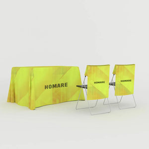 防炎テーブルクロス・チェアポップ