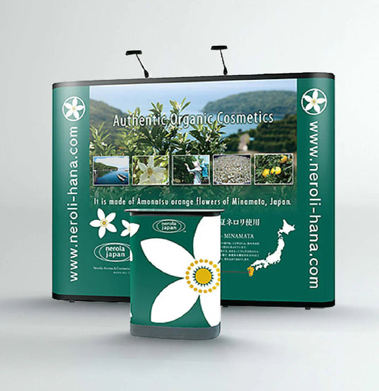 レンタルポップアップディスプレイ 簡単設置・展示会やイベントに｜誉レンタル