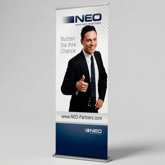 レンタル防炎バナースタンド｜おしゃれ・簡単設置・防炎で安心｜誉レンタル