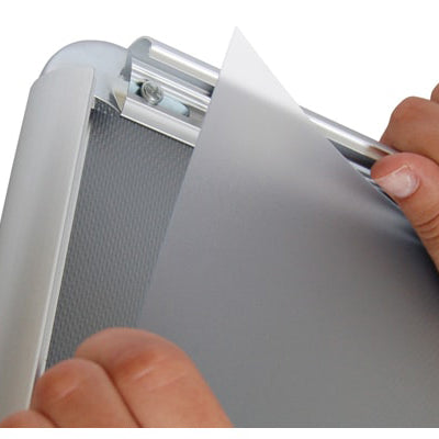 IO JUST SHOW ポスター 武道館　B2 シルバーフレーム付き LEDポスターパネル 看板 W53.4xH74.6xD1.6cm ポスターフレーム