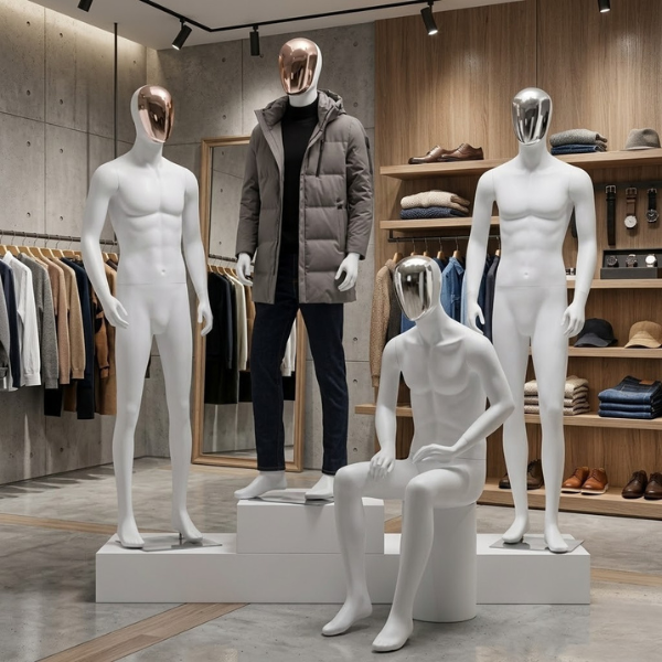 百貨店展示品 トルソー ボディマネキン 下半身 男性 メンズ ブラック