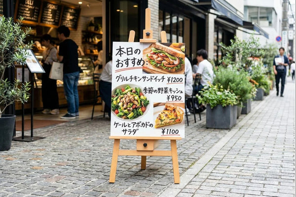 目線に合わせて高さを調整できる