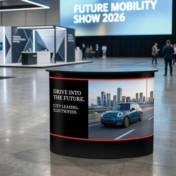 【レンタル】カウンターテーブル カーブ