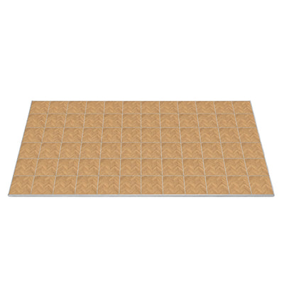 【レンタル】フロリア（Flooréa）デザインフロアパネル レンタル 3×6m｜展示会・イベント用ポータブルステージ