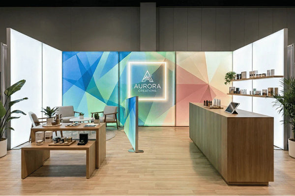 【オリジナル印刷対応】パーテーションとして使える大型バックパネル