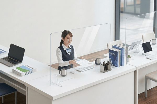 卓上・受付用（飛沫防止アクリルパーテーション）