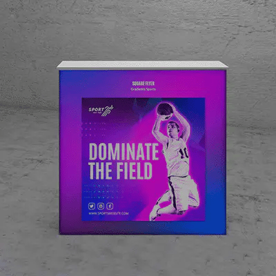 【レンタル】レゴポップアップ カウンターテーブル1W