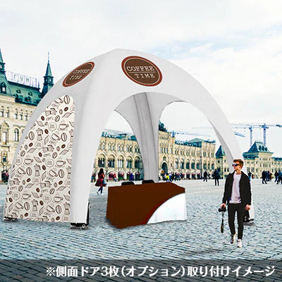 【レンタル】エアテント5x5+本体フルカラー印刷