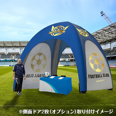 【レンタル】エアテント4x4+本体フルカラー印刷