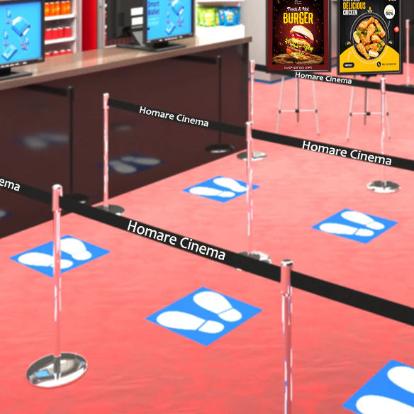 ロック付ベルトパーテーション（ベルトブラック）